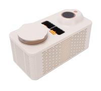 OPPWONG Machine à Glaçons, Créez 2 Délicieuses Glaces Faites Maison en 25 Minutes à Température Ambiante, Aucune Pré-congélation Requise, Compacte et Portable avec Fenêtre Transparente et (Prise UE)