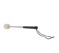 OPPWONG Maillet de Grosse Caisse à Percussion avec Tête en Feutre de Laine de qualité Supérieure pour Fanfare - Bâton en Métal Robuste pour Tambour - Poignée Ergonomique, Cordon Longue Durée pour le