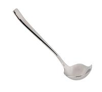 OPPWONG Mini Louche, Cuillère à Sauce en Acier Inoxydable, Louche à Soupe, Louche à Sauce en Acier Inoxydable avec Bec Verseur pour Verser la Sauce