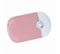 OPPWONG Mini Ventilateur Portable, Ventilateur Rechargeable USB avec Refroidissement de la Climatisation et éponge d'huile Essentielle, Idéal pour la Colle d'extension de Cils à Séchage Rapide, 3