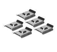 OPPWONG Moule de Base de Boîte d'incorporation d'échantillons en Acier Inoxydable, Cassette de Traitement 'incorporation de Tissus 5 Pièces, Moule de Structure Durable pour le Stockage et le