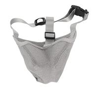 OPPWONG Muselière pour Chien de Petite Taille, Muselière en Nylon Doux et Respirant, Muselière pour Bouledogue, Muselière sans Aboiement, Muselière Souple en Maille pour Chiens de (M)