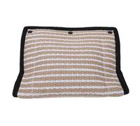 OPPWONG Oreiller de Morsure de Chien, Jouet Interactif de Traction pour Chien en Jute épaisse avec Poignée Ergonomique pour L'entraînement en Plein Air et Le Jeu en Intérieur (Black)