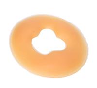 OPPWONG Oreiller Relaxant pour le Visage en Silicone, Doux et Confortable, Réutilisable, Respectueux de la Peau, Coussin Rond Creux pour Lit de Massage, Spa et Salon de beauté, Couleur de Peau