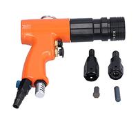 OPPWONG Outil d'écrou à Rivet Pneumatique, Riveteuse à économie de Travail de qualité Industrielle, Pistolet à Rivets Ergonomique à Poignée Antidérapante avec compatibilité M10, Idéal pour Les