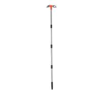OPPWONG Outils de Râteau de Désherbage pour Entretien Facile de Pelouse | Conception réglable, acier au carbone durable, réduction de la flexion, élimination efficace des mauvaises herbes