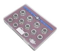 OPPWONG Ouvre-Boîtier de Montre 5537, Kit d'outils d'ouverture de Couvercle Arrière de Montre Professionnel, Ouvre-Matrice pour Ouvrir Le Boîtier Arrière à Vis