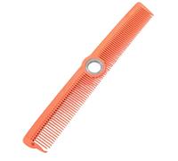 OPPWONG Peigne de Coupe Rotatif, Peigne de Coiffure Professionnel, en Plastique avec Tête Rotative, Conception à Roulement à Billes pour Hommes Femmes Types de Cheveux, 8,66 X 1,18 Pouces (ORANGE)