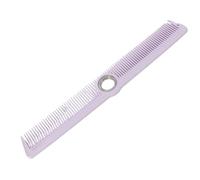 OPPWONG Peigne de Coupe Rotatif, Peigne de Coiffure Professionnel, en Plastique avec Tête Rotative, Conception à Roulement à Billes pour Hommes Femmes Types de Cheveux, 8,66 X 1,18 Pouces (PURPLE)
