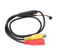 OPPWONG Petite Caméra de sécurité CCTV CVBS 6x6 NTSC, Sortie AV CMOS 800TVL,Caméra Intérieure Plug and Play pour Maisons, Hélicoptères et Autres Avions Aériens