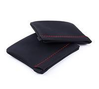 OPPWONG Pochette d'organisation de Voyage, Sac de Rangement en Cuir PU, Pochette d'ouverture de Ceinture en Acier élastique pour Clés 'écouteurs, clé USB