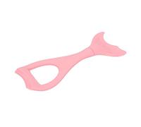 OPPWONG Pochoir D'eye-liner en Silicone Flexible, Brosse Détachable en Queue de Poisson pour les Débutants, Maquillage Cosmétique Facile (PINK)