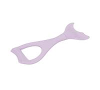 OPPWONG Pochoir D'eye-liner en Silicone Flexible, Brosse Détachable en Queue de Poisson pour les Débutants, Maquillage Cosmétique Facile (PURPLE)
