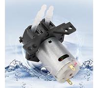 OPPWONG Pompe Doseuse Péristaltique, Pompe Auto-amorçante à Débit Réglable de Haute Précision, 12 V 24 V pour Aquarium, Laboratoire et Analyse Chimique (24 3 * 5)