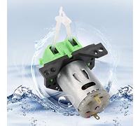 OPPWONG Pompe Doseuse Péristaltique, Pompe Auto-amorçante à Débit Réglable de Haute Précision, 12 V 24 V pour Aquarium, Laboratoire et Analyse Chimique (12 1 * 3)