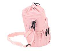 OPPWONG Porte-Bouteille d'eau, Manche à Bouteille d'eau Porteuse à Bouteille ' avec Sangle Poignée Rembourrée Tissu l'extérieur (Pink)