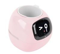 OPPWONG Pots de Fleurs Intelligents, avec Continue de l'eau, Technologie D'induction Tactile, Mode D'économie D'énergie, Pot de Fleurs Intelligent, Jardinière AI, (Version Anglaise Rose)