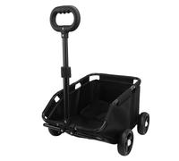 OPPWONG Poussette pour Chien, capacité de Charge de 15,43, Poussette Pliable pour Animal Domestique, Poussette pour Chat, Chariot de Voyage en Acier au Carbone avec roulettes pour Chiens