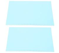 OPPWONG Protecteurs de Feuilles Mates, 20 Pièces, Couvertures de Reliure A4 pour Rapports et Présentations, Plastique PP Flexible (vert clair)