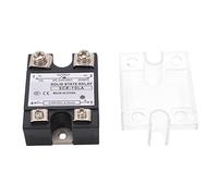 OPPWONG Régulateur de Tension à Semi-conducteurs, Régulateur SCR 10LA 10A, Entrée 4 20 MA, Dispositif de Sortie 28 250 VAC avec Couvercle en Plastique et Régulation en Continu, Idéal pour les