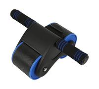 OPPWONG Roller AB Roller, AB Workout Équipement Rouleau avec pavé Protecteur MÉTAL DOUBLE Roules Abdominales Rouleau pour la Forme Physique, Fitness Abdominal, Expansion Thoracique (Bleu noir)