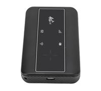 OPPWONG Routeur de Voyage 4G LTE, Batterie 2 100 MAh, Prend en Charge jusqu'à 10 Utilisateurs Wi-FI, Région Europe, Carte Micro SIM, Compatible iOS, Compatible avec (Black)