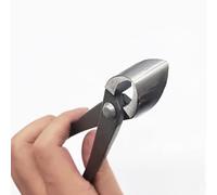 OPPWONG Sécateur de Jardinage, Sécateur en Acier Inoxydable, à Lames Concaves Creuses avec Utilisation de Récolte, Idéal pour les Herbes, les Fleurs, les Plantes d'intérieur et les bonsaï