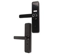 OPPWONG Serrure de Porte électronique Intelligente, Clavier Tactile, Mot de Passe, Carte IC, Serrure à Empreinte Digitale, à Capteur 3D Haute sensibilité, Idéale pour Les Portes en Bois, 25 X 6 Cm