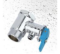 OPPWONG Soupape de sécurité en Laiton, Soupape de Surpression 0,8 MPa, de sécurité à Poignée Rouge pour Chauffe-eau électrique, Idéale pour les Applications de Plomberie