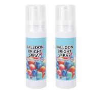 OPPWONG Spray Brillant pour Ballons Haute Brillance Longue Durée, Spray de Fête Biologique Danger, Revêtement de Ballon Décoratif avec Formule à Séchage Rapide, Idéal pour les Mariages,
