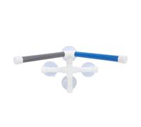 OPPWONG Support de Perchoir de Bain d'oiseaux en PVC pour Perroquets et Aras avec Ventouse, Durable et Sûr, Idéal pour Une Utilisation sous la Douche, 1 unité
