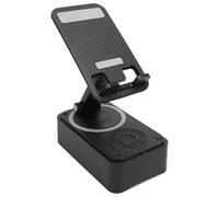 OPPWONG Support de Téléphone Portable Longue Durée de Vie avec Haut-Parleur Bluetooth pour Une Lecture de Musique Prolongée, Idéal pour Regarder des Films