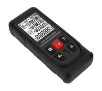 OPPWONG Testeur de Distance Numérique, Outil de Mesure Polyvalent avec Niveau à Bulle, Zone D'affichage LCD Rétroéclairée, Fonction Pythagore, pour Les Projets D'artisanat