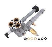 OPPWONG Tête de Pompe de Nettoyeur Haute Pression AR43361, Remplacement en Alliage D'aluminium avec Déchargeur et Soupape de Décharge Thermique, pour Annovi Reverberi SRMW2.3G28 SRMW2.4G28