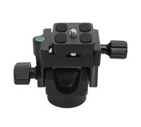 OPPWONG Tête de Trépied Tête Inclinable, Panoramique Inclinable avec Plaque de Montage et Vis 1/4 Pouce, 90 avec Charge de 10 Kg pour Appareils Photo Numériques, Caméscopes et Photographie