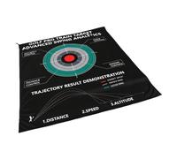 OPPWONG Tissu élastique pour Cible D'entraînement, Matériau Clinquant pour Une Utilisation Intérieure et Extérieure, 62,99x59,06 Pouces