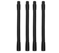 OPPWONG Tuyau de Lampe à Col de Cygne, 4 Pièces, Flexible en Aluminium, Réglable pour éclairage de Table et de Bureau, Calibre 10mm (15 cm)