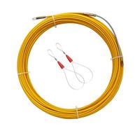 OPQWAPECE 1 tige de tirage en fibre de verre de 3 mm | 15 m/30 m, enrouleur de câble for conduit(3MMX15M)