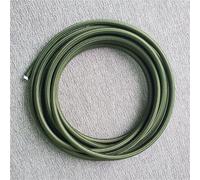 OPQWAPECE Fil gainé de tissu vintage 3/5/10 m | 250 V, 2 conducteurs/3 conducteurs, 0,75 mm²(Olive green,5m,2 core)