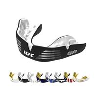 OPRO Instant Custom-Fit Protège-dents UFC, technologie révolutionnaire pour un confort ultime et protection, bouclier de gomme pour la boxe, MMA, sports de combat (UFC Noir, adulte)