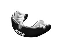 OPRO Instant Custom-Fit, protège-dents dentiste, technologie de montage révolutionnaire pour un confort ultime et protection, bouclier de gomme pour le rugby, la boxe (Noir, les jeunes)