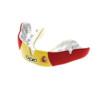 OPRO Protège-Dents Instant Custom-Fit - Protection des Dents Professionnelle Adultes et Enfants - Boxe, MMA, Rugby, Hockey - Moulage Rapide - Garantie Dentaire Incluse