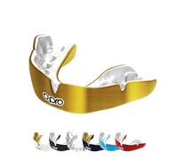OPRO Protège-Dents Instant Custom-Fit - Protection des Dents Professionnelle Adultes et Enfants - Boxe, MMA, Rugby, Hockey - Moulage Rapide - Garantie Dentaire Incluse