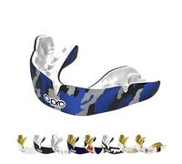 OPRO Protège-Dents Instant Custom-Fit - Protection des Dents Professionnelle Adultes et Enfants - Boxe, MMA, Rugby, Hockey - Moulage Rapide - Garantie Dentaire Incluse