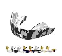 OPRO Protège-Dents Instant Custom-Fit - Protection des Dents Professionnelle Adultes et Enfants - Boxe, MMA, Rugby, Hockey - Moulage Rapide - Garantie Dentaire Incluse