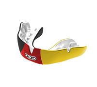 OPRO Protège-Dents Instant Custom-Fit - Protection des Dents Professionnelle Adultes et Enfants - Boxe, MMA, Rugby, Hockey - Moulage Rapide - Garantie Dentaire Incluse
