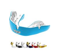 OPRO Protège-Dents Instant Custom-Fit - Protection des Dents Professionnelle Adultes et Enfants - Boxe, MMA, Rugby, Hockey - Moulage Rapide - Garantie Dentaire Incluse