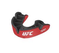 OPRO Silver Level UFC Protège-dents pour adultes et jeunes, bouclier de gomme doté d'une technologie de montage révolutionnaire pour UFC, MMA, boxe, sports de combat (UFC Rouge, adulte)