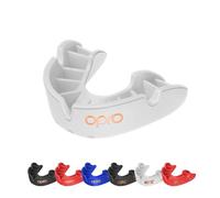 OPRO Protège-dents Niveau Bronze - Ajustement Essentiel - Boxe, MMA, Rugby, Hockey - Adultes et Enfants - Facile à Mouler Soi-Même - Garantie Dentaire Incluse