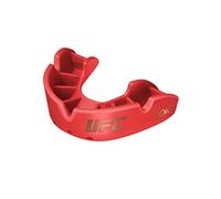 OPRO Bronze Level UFC Adulte et Jeunesse Sport Mouthguard Avec étui et dispositif de raccordement, Bouclier de gomme pour UFC, MMA, Boxe, BJJ et autres sports de combat (Rouge, les Jeunes)